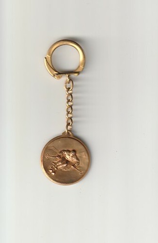 Porte cles metal publicitaire - metal,