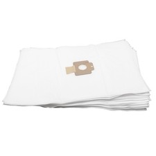 10 Sacs d'aspirateur remplace Nilfisk 107401157 toison