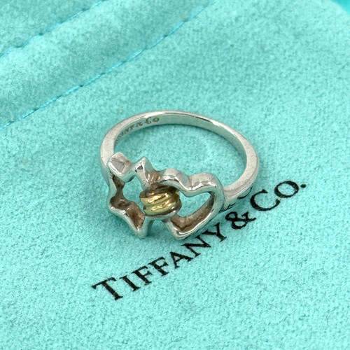 Bague tiffany star heart - bague,