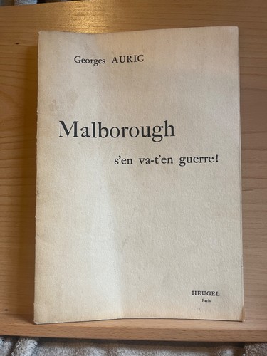 Georges auric malborough en - malborough, s'en