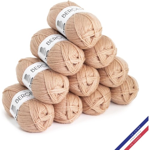 Pelotes laine camée - pelotes,