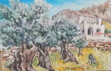 Peinture Corse signé -