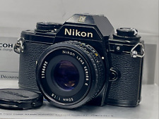 Reflex NIKON EM OBJECTIF 50mm f/1.8 Série E pancake filtre UV