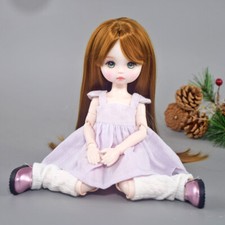 1/6 Boule Jointe Filles BJD Poupée Mini Féminine SD Poupées + Vêtements Complets