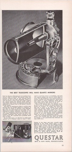 Questar original 1965 - original, vintage