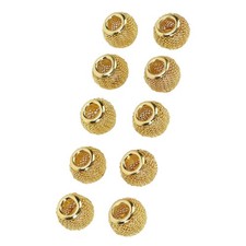 10pcs perles barbe creuses - de,