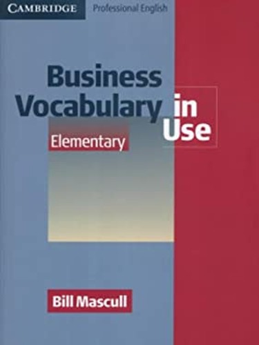Business vocabulary use - business, in