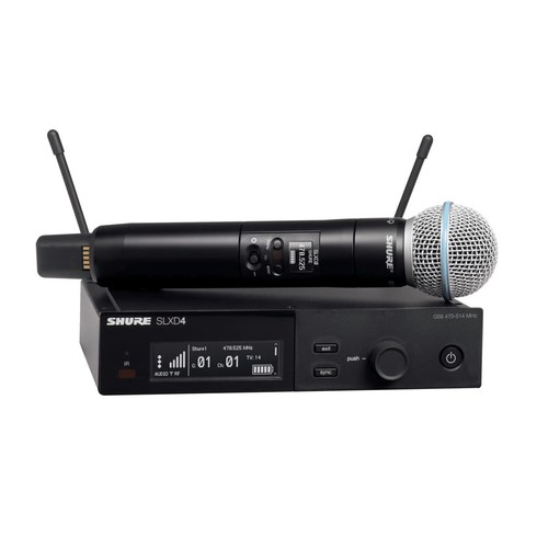Shure slxd24 b58 beta - beta, 58a