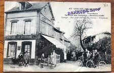 CPA 76 BOISGUILLAUME AU CHALET TERMINUS DES TRAMWAYS GARAGE BOX POUR CHEVEAUX...