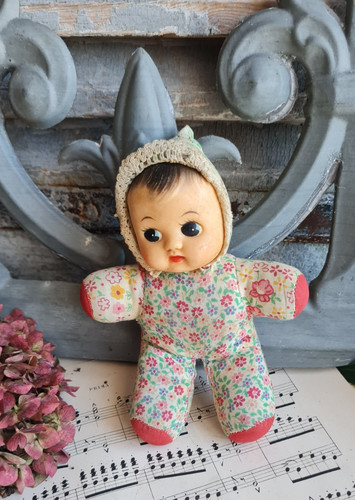 Ancienne poupee pouet jouet - poupee,