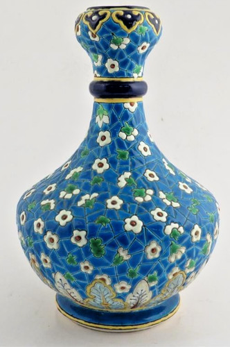 Emaux longwy grand vase - de,