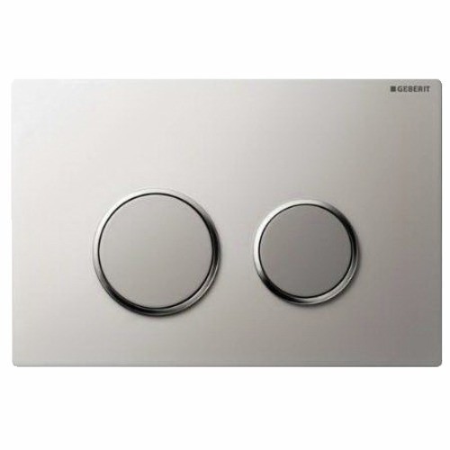 Plaque commande double - plaque,