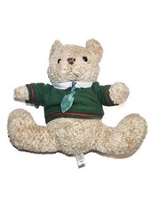 Peluche ours Martin beige pull