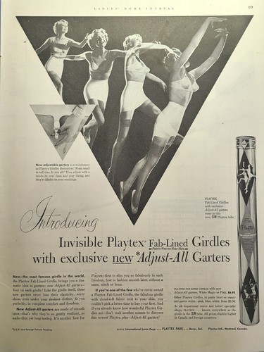 Playtex fab lined girdles - playtex, fab-lined