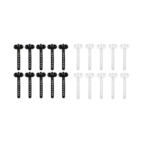 Lot attaches de câble - de,