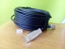 Cable optique active HDMI 30 mètres Résolution jusqu'à 4K@60Hz. HDMI High Speed 
