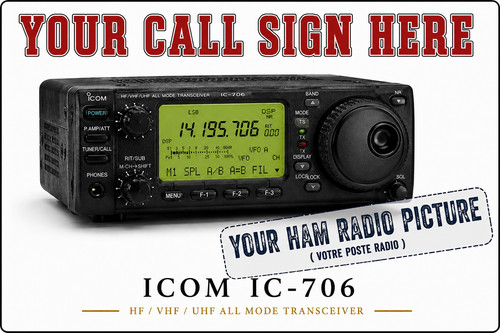 Ham radio fridge frigo magnet - fridge,