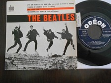 THE BEATLES RARE FRENCH EP SOE 3741 SHE LOVES YOU NON REPERTORIE LANGUETTE