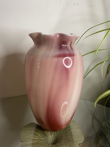Vase loetz white carneol - white,