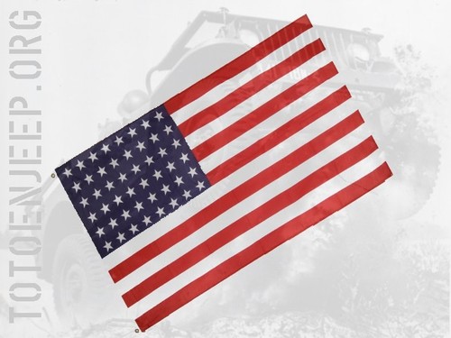 Drapeau 5x1m stars - 1.5x1m,