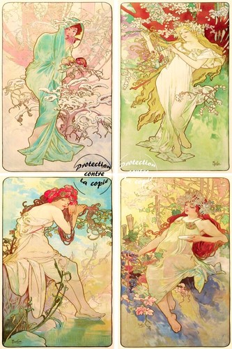 Mucha rahm poster hq 50x70cm - hq,