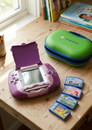 Console éducative leapster - console,