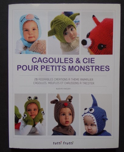 Livre laine tricot cagoules - tricot,
