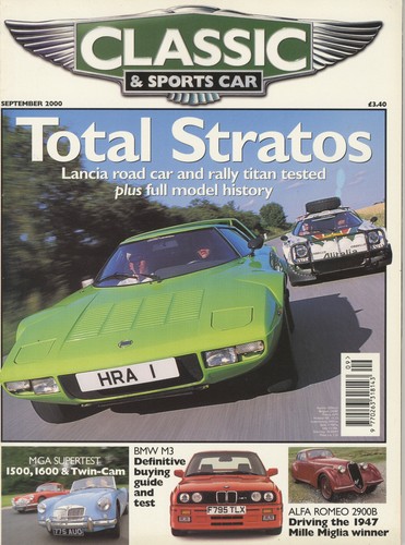 Classic and sportscar - and, 09/2000