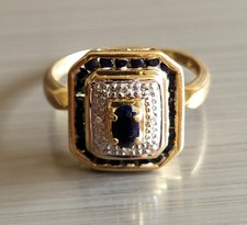 Bague En Or 750 4,35 Gr