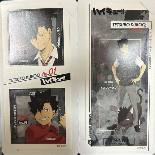 Lot autocollants haikyuu - d'autocollants,