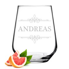 Eau Verre à Boire 425 ML avec Gravure - Verre pour Jus, Boissons Et Cocktails