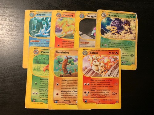 Lot cartes pokémon rares - lot,