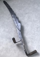 Outil ancien coupé foin faux scie paille forgé Old Tool Objet Ancien