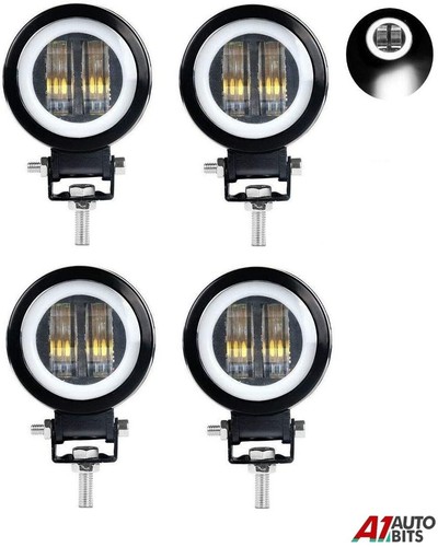 6cm rond led travail - 7d,