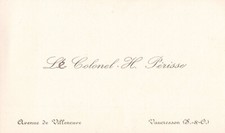 ANCIENNE CARTE DE VISITE