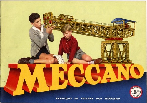 Meccano manuel ancien - meccano.,