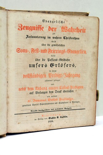 Livre ancien brastberger - ancien,