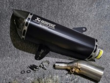 Silencieux noir Akrapovic