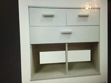 Meuble de rangement 3 tiroirs Brooklyn - Unité élégante et pratique 