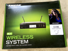 2 micros serres têtes Shure SM 35 + systeme wireless (sans fil)