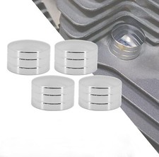 Lot de 4 cache-boulons de tête pour moto Harley Tiwn Cam Dyna Big Twin Evolut...