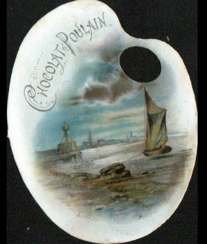 Image chromo chocolat poulain - chromo,