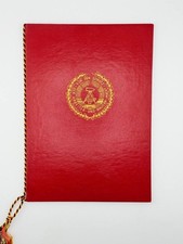 Médaille certificat RDA NVA