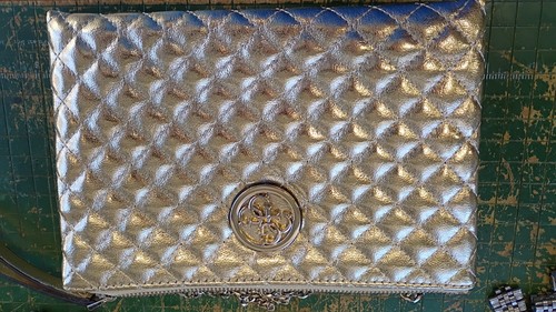 Guess sample clutch crossbody - guess,