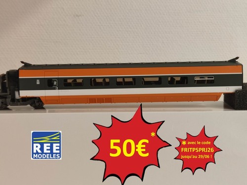 Ree modeles tgv 002 - ree, remorque