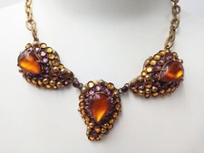 HENRY PERICHON charmant collier Vintage