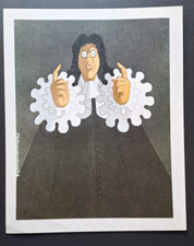 Gravure couleur Albert Dubout