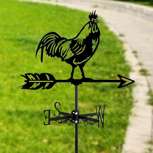 Girouette coq fer - girouette,