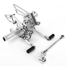 pour Aprilia RSV4 R RSV4 1000 Factory 2009-2011 Commandes reculées CNC Rearsets