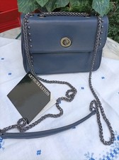 SAC ARTHUR & ASTON bandoulière cuir marine